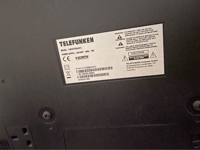 Телевизор Telefunken 40” (102 см) LED HD Не е интелигентен