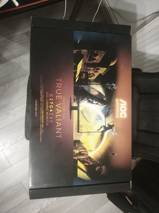 Monitor Gaming AOC, Curbat, 27", VA, FHD, 280Hz, 0.3ms, HDR10, FlickerFree, HDMI, DisplayPort, C27G4ZXE