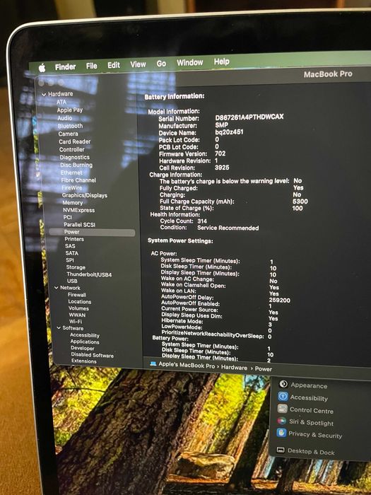 15" MacBook Pro А1707 Touch/Mid-2017/-i7/16GB RAM/256GB SSD