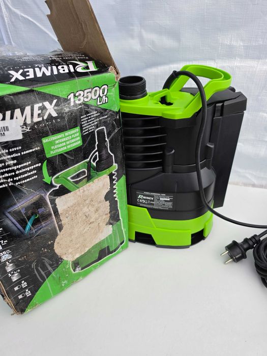 Pompă submersibilă Ribimex PRPVC753AS pentru apă murdara