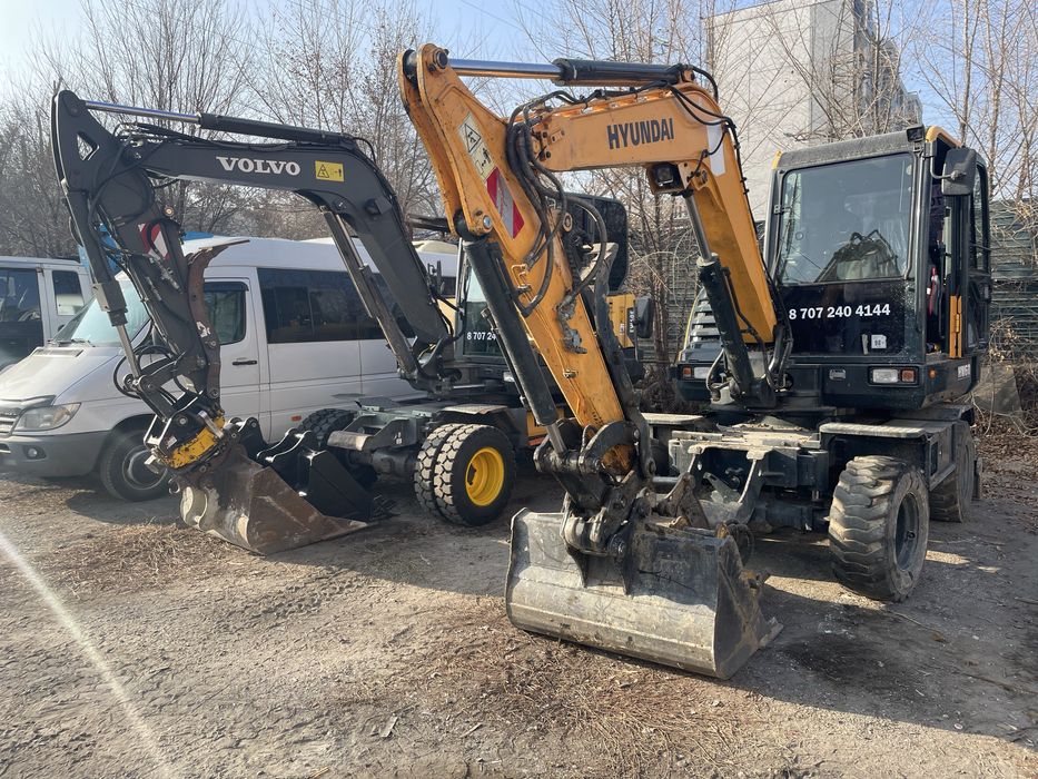 Услуги эксковатора с гидрамолотом