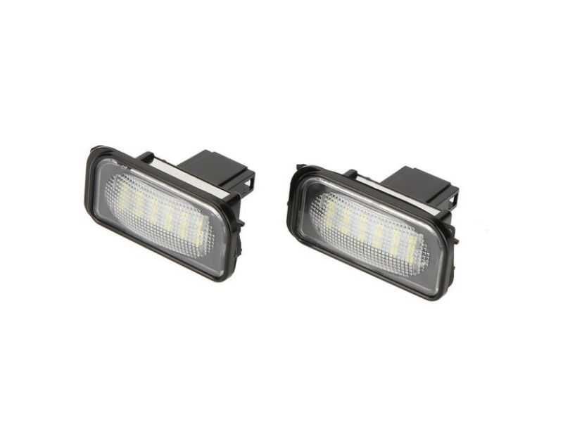 Set de 2 lampi LED pentru numar / iluminare placuta de inmatriculare CANBUS – pentru diverse marci si modele auto.