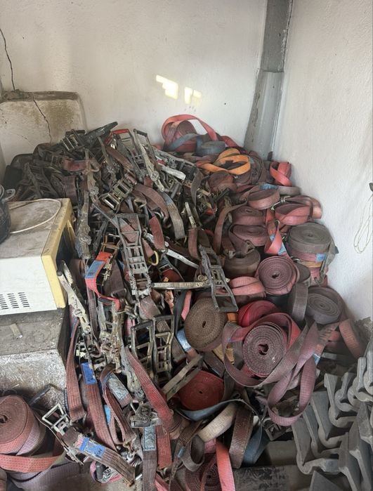 Стяжные ремни , рымни и трещетки с Европы, крепление груза