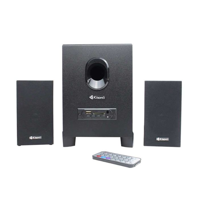 Колонки за компютър с буфер, блутут и дистанционно