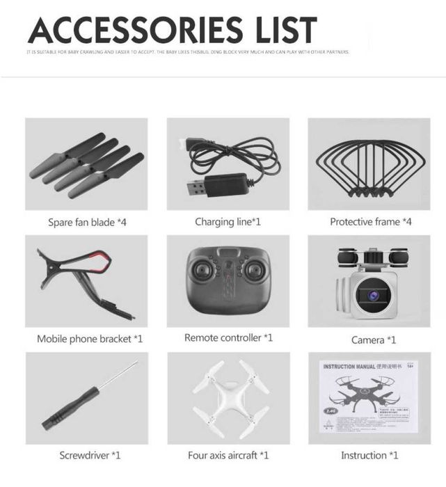 Дрон за правене на видео и снимки DRON HJMAX 4K FPVс камера