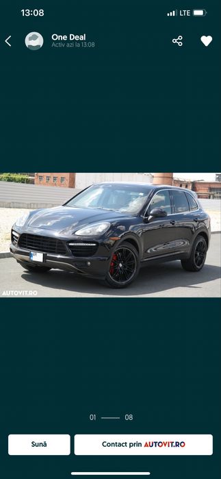 Vand Porche Cayenne 4,8 aspirat