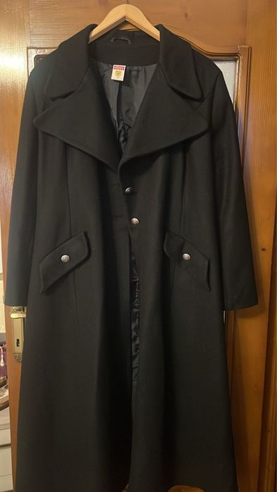 Pardesiu elegant de dama marimea 44 (compozitie 77% lana)