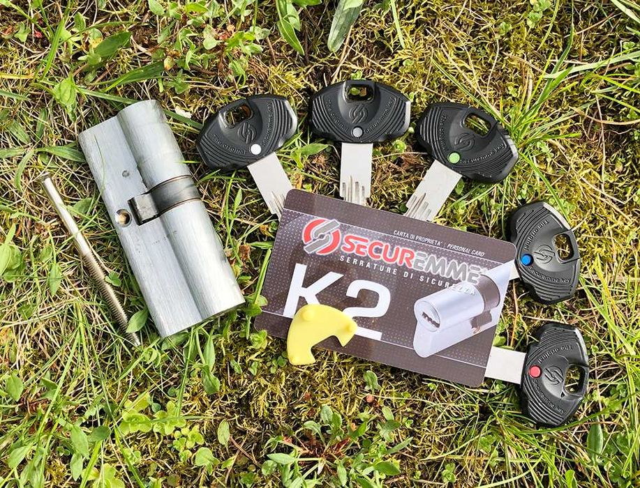 Патрон SECUREMME К2 35/45 хром-сатен