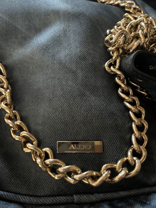 Кожена раница ALDO + портмоне чанта