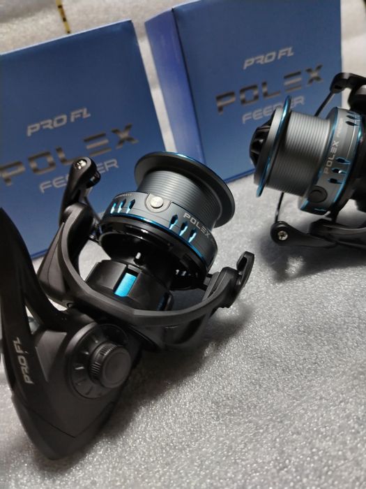 Set 2 mulinete Feeder POLEX Pro Fl 6500 7 + 1 Rulmenti