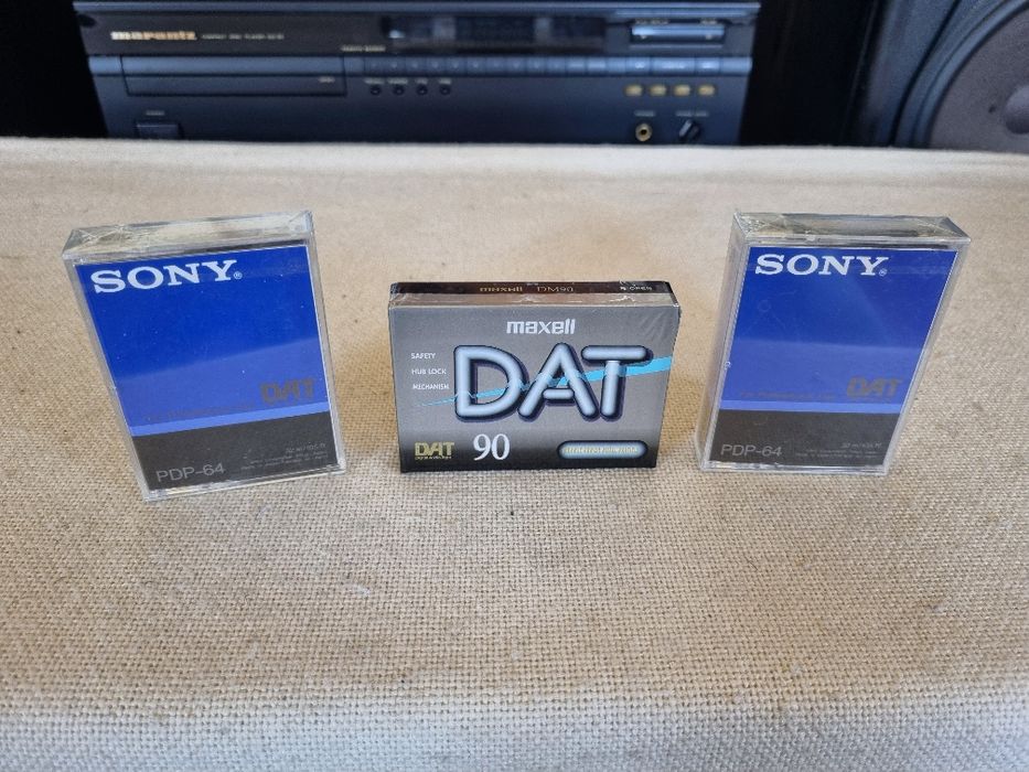 Pachet Casete DAT Sony, Maxell. Noi. Sigilate