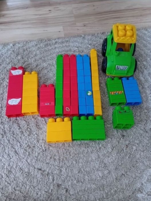cuburi mega blocks block masina mega 88 cuburi