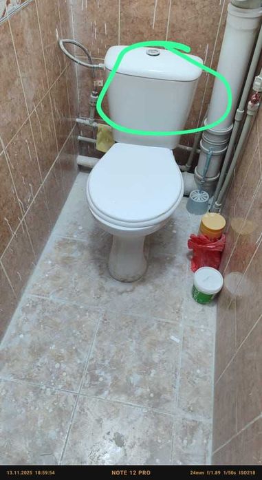 Унитаз для стройки во время ремонта