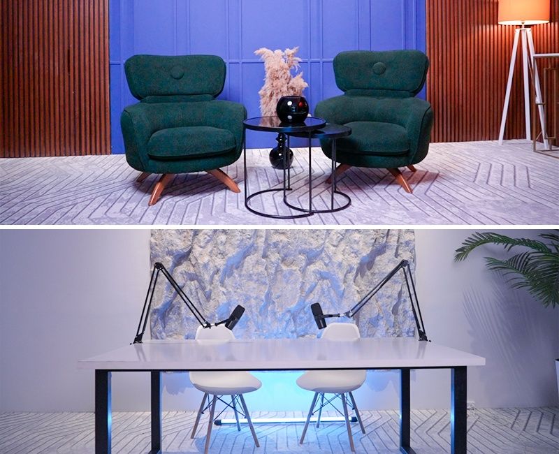 Podcast va reels studio