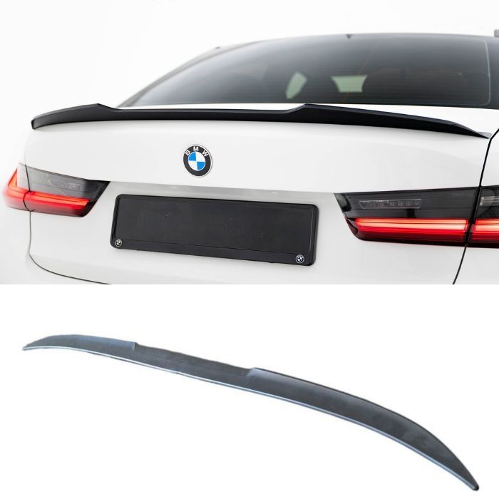 Универсален заден спойлер черен гланц 120 см BMW m3 M5 M4 320d 330d 335i 340i