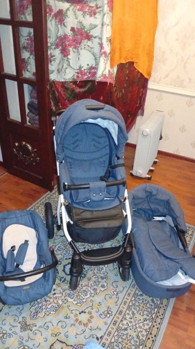 Детский Коляска 3-в-1
