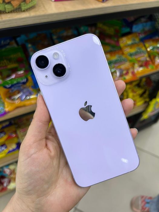 iPhone 14 сиреневый