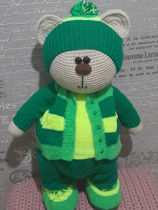 Мишка в стиле тильдо