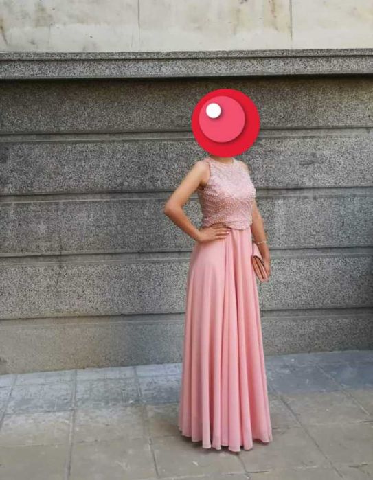 Официална дамска дълга рокля