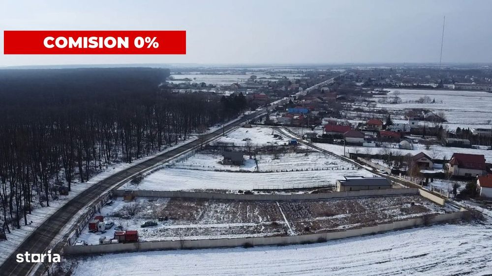 De vanzare lot pentru casa de 645mp in Ciofliceni, langa padure.