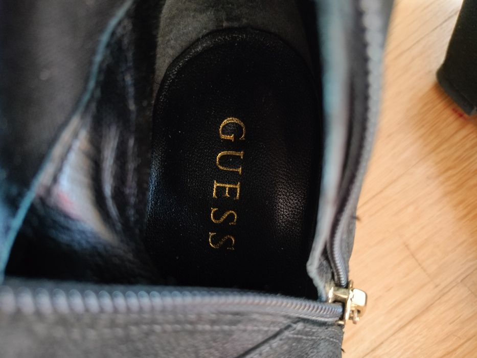 GUESS 41 номер, естествена кожа/набук, черни