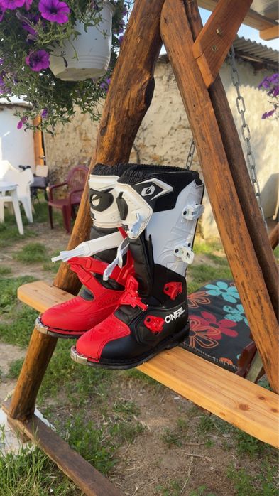 Cizme Enduro Oneal Red