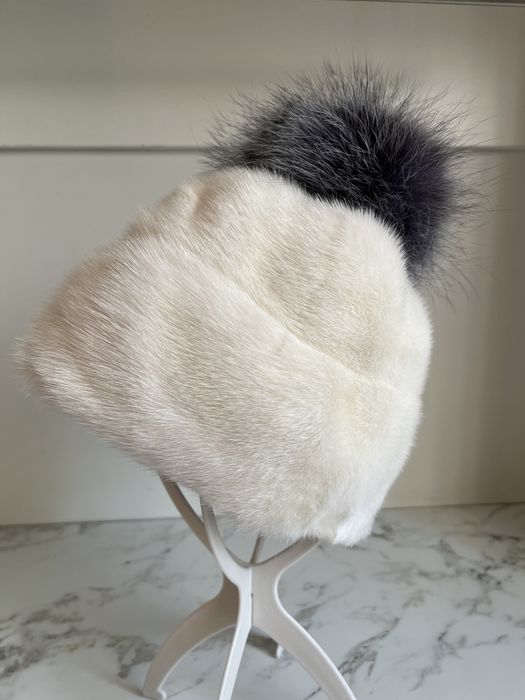 Шапка из натуральной норки