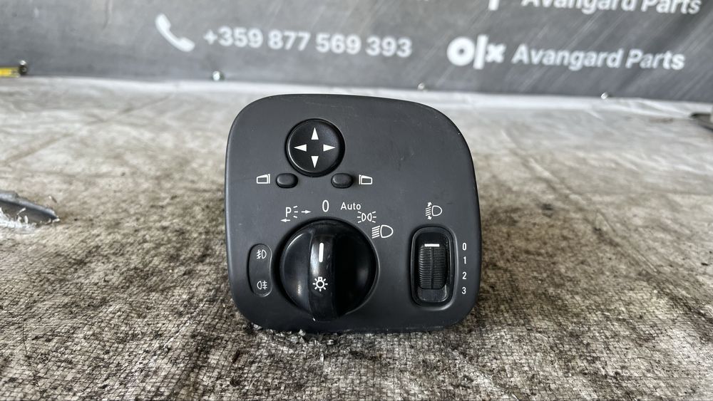 Mercedes C W203 ключ светлини