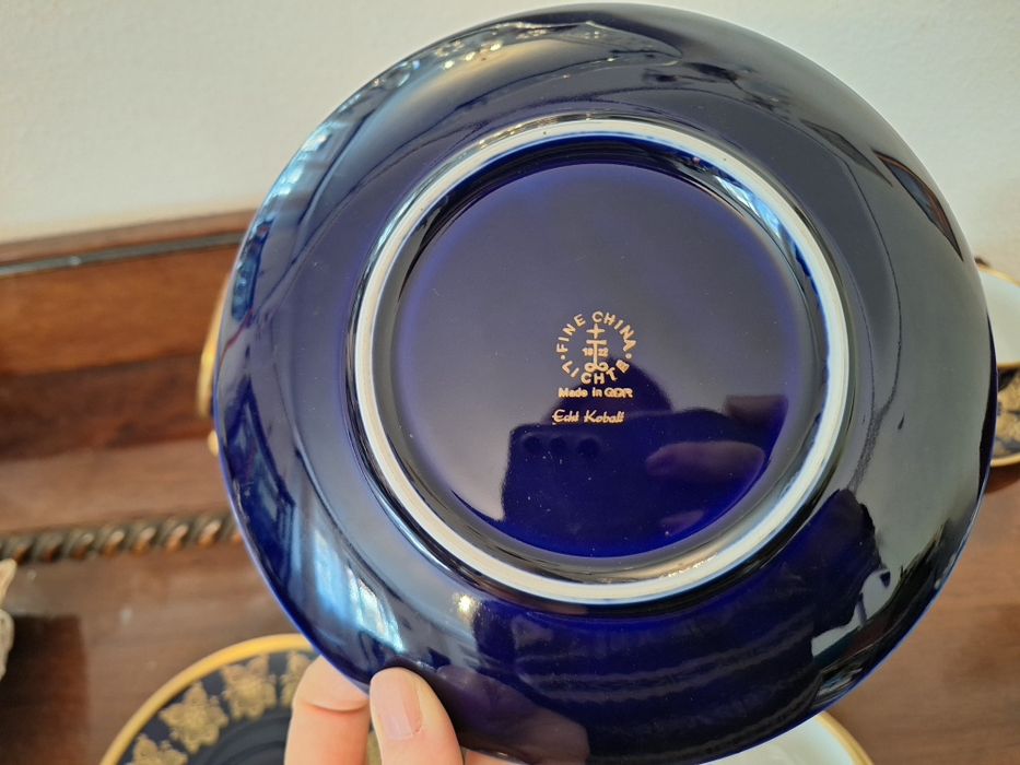 Set 6 cești de cafea/ceai si farfurii desert Lichte