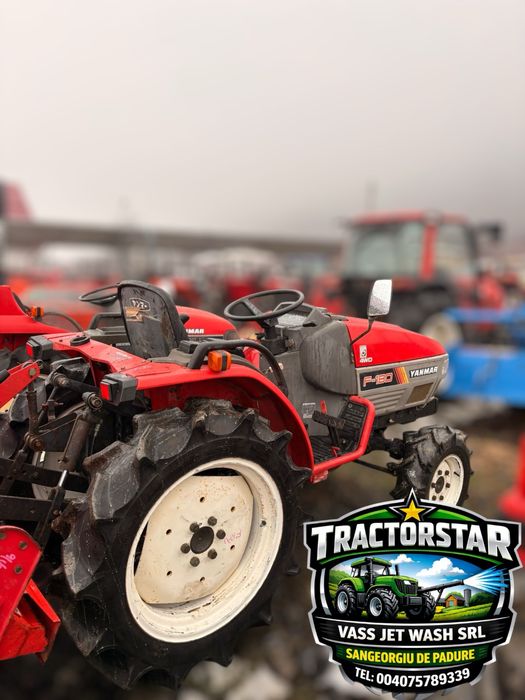 Tractor japonez YANMAR F-180 – 4x4 – cu freză