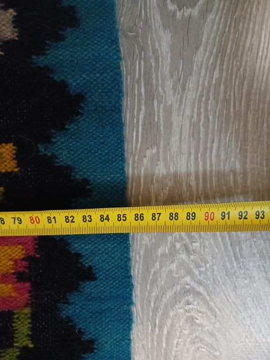 Covor/Traversă Tradițională din Lână – Lucrată Manual