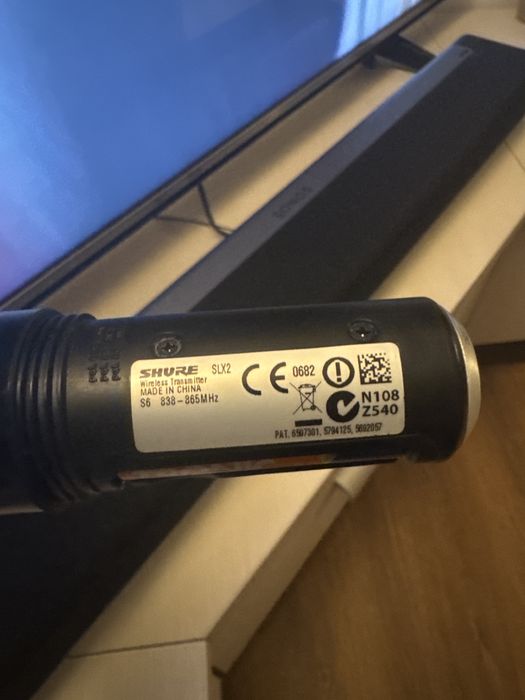 Microfon Shure SLX4 Beta58