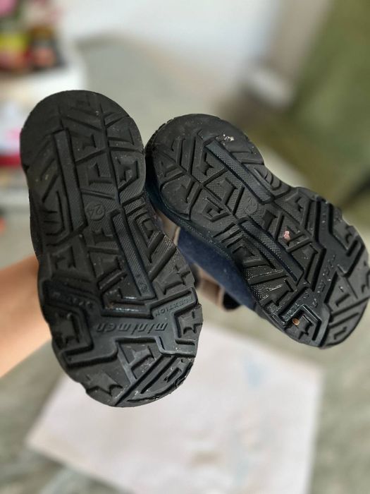 Ботинки с коротким мехом