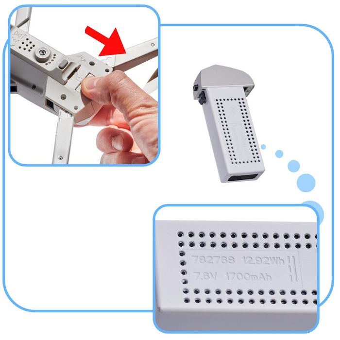 Syma z6 pro дрон с камерой и GPS