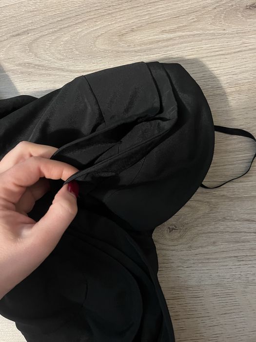 Черна стилна рокля