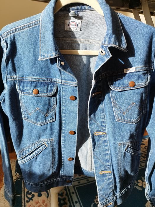 Джинсовая винтажная куртка Wrangler