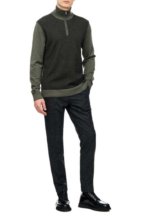 BOSS мужской повседневный джемпер из шерсти РАЗМЕР М