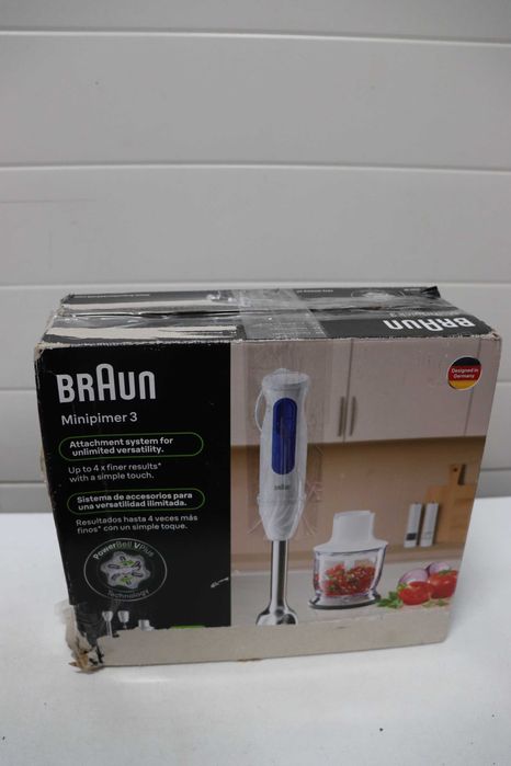 Пасатор Braun MultiQuick 3, Технология Minipimer PowerBell VPlus, 2ск