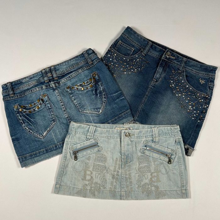 Женски дънкови поли на едро РАЗПРОДАЖБА