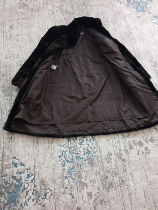 Шуба женская мутон размер 48