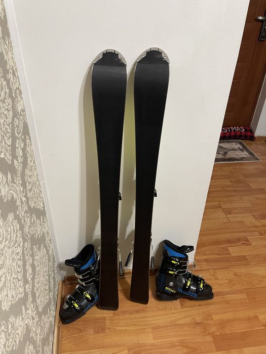 Schiuri copii 110 cm  fischer cu clapari skiuri