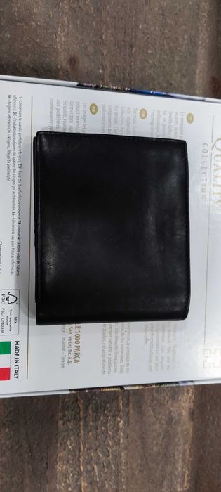 Кожен портфейл естествена кожа