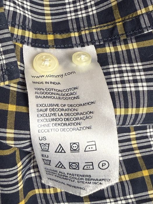 Camasa Tommy Hilfiger albastra dungi slim fit marimea S