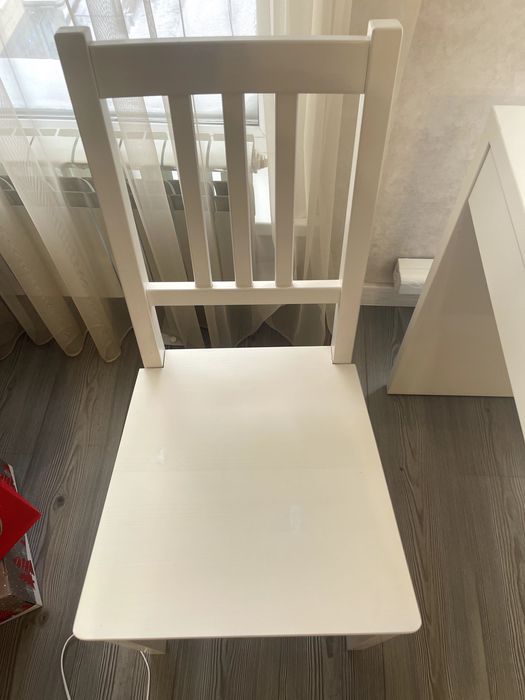 IKEA STEFAN Стул белый до 100 кг.