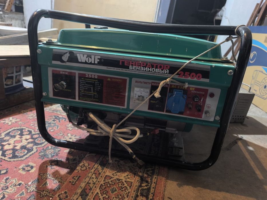 Генератор бензиновый Wolf