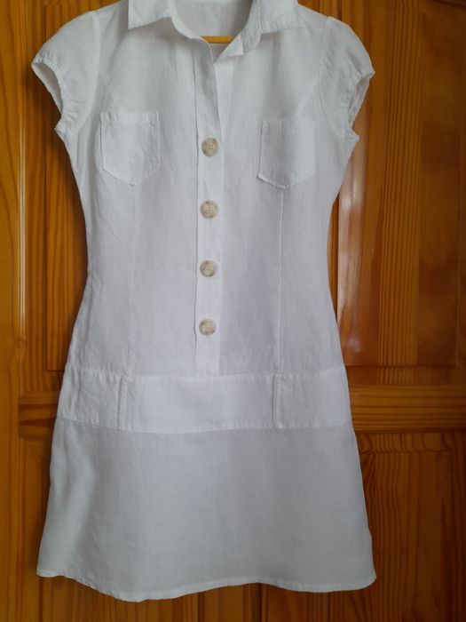 Rochie alba de in marime S