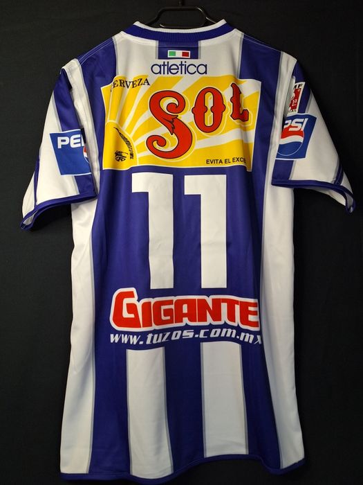 Tricou fotbal retro Pachuca anii 2000 nr 11, M