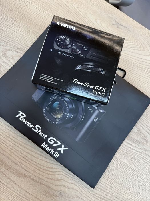 Canon G7X mark 3 III  new black