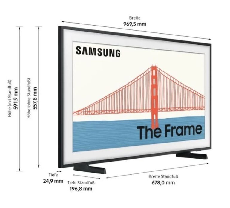 Vand televizor QLED Samsung The Frame GQ43LS03AAUXZG Smart 4K