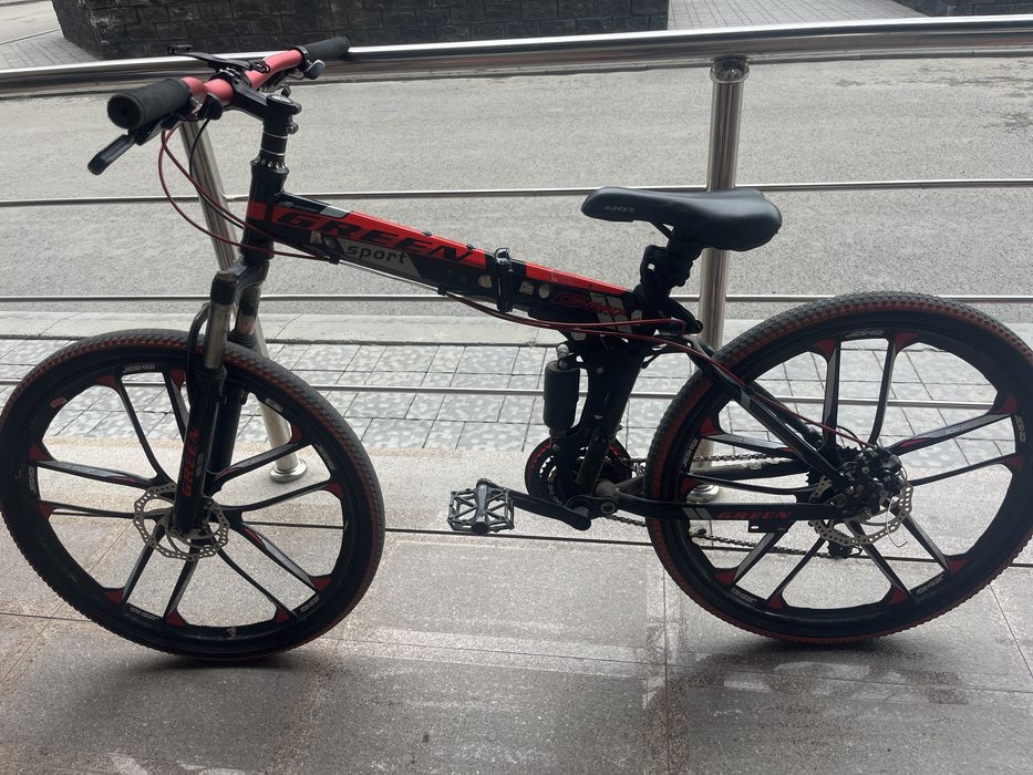 Велосипед грин в хрошем состоянии